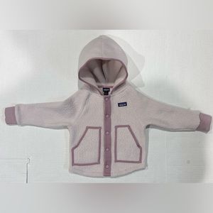 Pink Baby Retro Pile Fleece Jacket